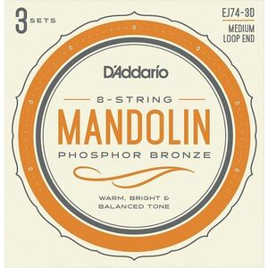 D'Addario EJ74-3D Mandolin húr kép