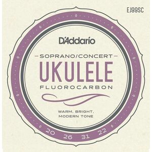 D'Addario EJ99SC Húrok Szoprán ukulelére kép