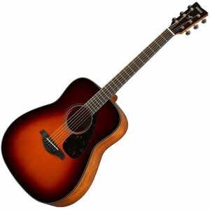 Yamaha FG800 Brown Sunburst Akusztikus gitár kép