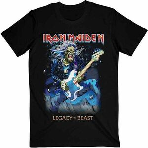 Iron Maiden Ing Eddie on Bass Unisex Black XL kép