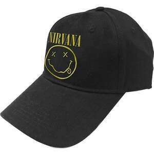 Nirvana Sapka Logo & Happy Face Black kép