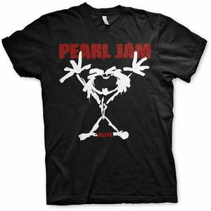 Pearl Jam Ing Stickman Unisex Black 2XL kép