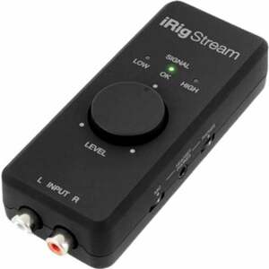 IK Multimedia iRig Stream iOS és Android Audio interfész kép