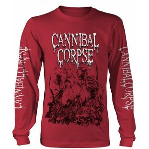 Cannibal Corpse Ing Pile Of Skulls 2018 Red M kép