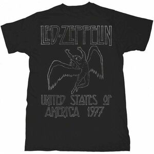 Led Zeppelin Ing USA '77. Unisex Black S kép