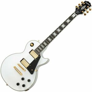 Epiphone Les Paul Custom Alpine White Elektromos gitár kép