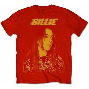 Billie Eilish Ing Racer Logo Jumbo Unisex Red M kép