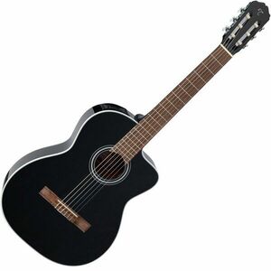 Takamine GC2CE 4/4 Black Elektro-klasszikus gitár kép