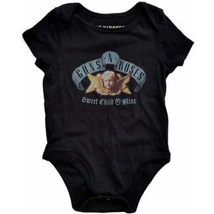 Guns N' Roses Ing Sweet Child O' Mine Kids Black 6 - 9 Months kép