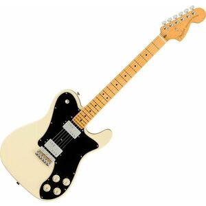 Fender American Professional II Telecaster Deluxe MN Olympic White Elektromos gitár kép