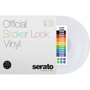 Serato Sticker Lock Vinyl DVS/Timecode Transparent kép