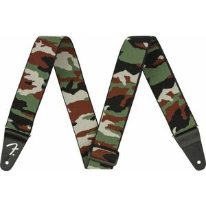 Fender WeighLess 2'' Textil gitár heveder Woodland Camo kép