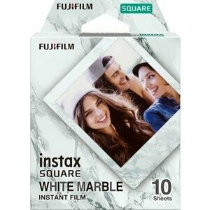 Fujifilm Instax Square White Marble 10 db fotópapír kép