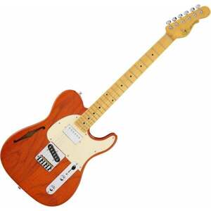 G&L Bluesboy Clear Orange Félakusztikus - jazz-gitár kép