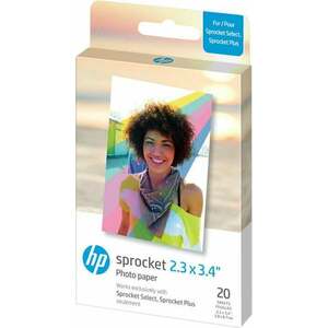 HP Zink Paper Sprocket Select 20 Pack 20 db fotópapír kép