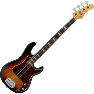 G&L LB-100 RW 3-Tone Sunburst Elektromos basszusgitár kép