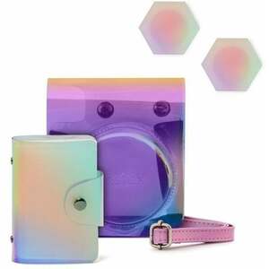 Fujifilm Instax Mini 12 Accessory Kit Iridescent Fényképezőgép-táska kép