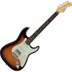 Fender MIJ Hybrid II Stratocaster HSS RW 3-Color Sunburst Elektromos gitár kép