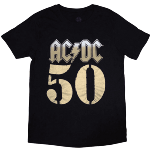 AC/DC Ing Bolt Array Unisex Black 2XL kép