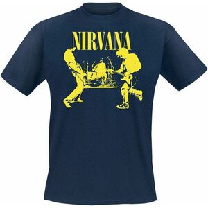 Nirvana Ing Stage Unisex Navy Blue L kép