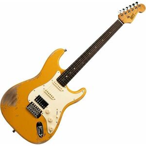 Henry's ST-1 Viper Yellow Relic Elektromos gitár kép