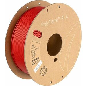 Polymaker PolyTerra PLA Filament 1, 75 mm 1 kg Army Red kép