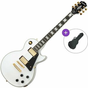 Epiphone Les Paul Custom SET Alpine White Elektromos gitár kép