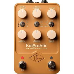 Universal Audio UAFX Enigmatic '82 Overdrive Rackes gitárerősítők és előfokok kép