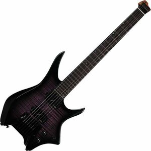 HILS Guitars HN7 NEXT Transparent Purple Burst Headless gitár kép