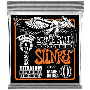 Ernie Ball 3122 Titanium Hybrid Slinky kép