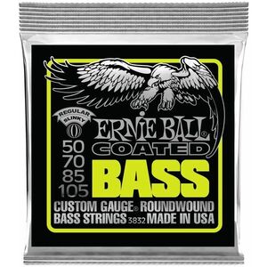 Ernie Ball 3832 Regular Slinky Coated Electric Bass 50-105 kép