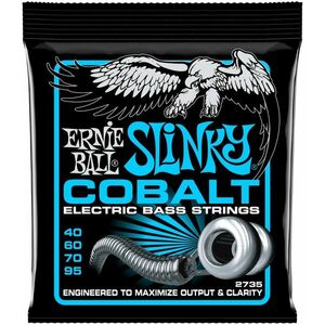 Ernie Ball 2735 Extra Slinky Cobalt Electric Bass 40-95 kép