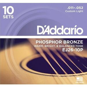 D'Addario EJ26-10P kép