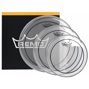 Remo Pinstripe Clear Stage Set kép