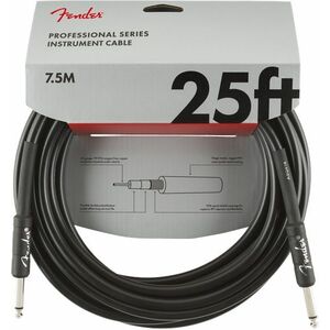 Fender Professional Series 25' Instrument Cable kép