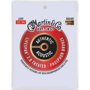 Martin Authentic Lifespan 2.0 92/8 Phosphor Bronze Light kép