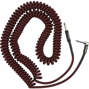 Fender Professional 30' Coil Cable Red Tweed kép