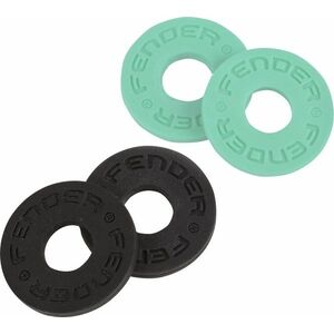 Fender Strap Blocks Black & Surf Green kép