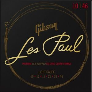 Gibson Les Paul Premium Electric Guitar Strings Light kép