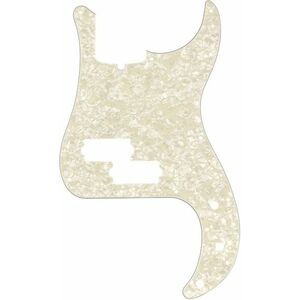 Fender Pickguard, Precision Bass, 13-Hole Mount, Aged White Pearl, 4-P kép