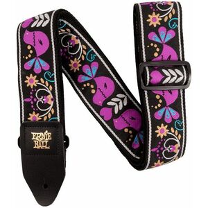 Ernie Ball Purple Bird Lupin Jacquard Strap kép