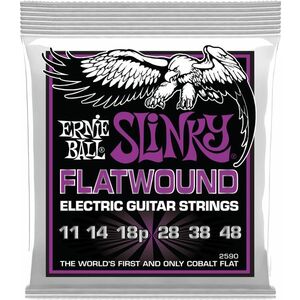 Ernie Ball 2590 Power Slinky Flatwound kép