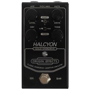 Origin Effects Halcyon Gold Overdrive Black Edition kép