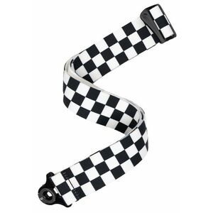 D'Addario Auto Lock Guitar Strap Skater Checkerboard kép