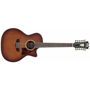 D'Angelico Premier Fulton Grand Auditorium 12-String CE Caramel Burst kép