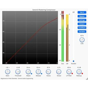 SONORIS Mastering Compressor kép