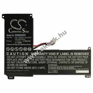 Helyettesítő akku Lenovo Ideapad 110S-11IBR típus NE116BW2 4100mAh kép