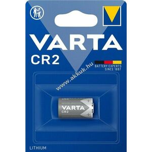 Varta Lítium fotó elem CR2 (6206) Professional Lithium 1db/csomag - Kiárusítás! kép