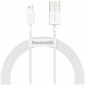 Baseus USB-kábel a Lightning Superior 2.4A, 1.5 m, fehér kép