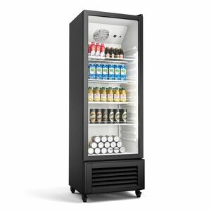 Klarstein GrandCooler italhűtő | 270 l | LED világítás | kerekekkel | 4 polccal kép